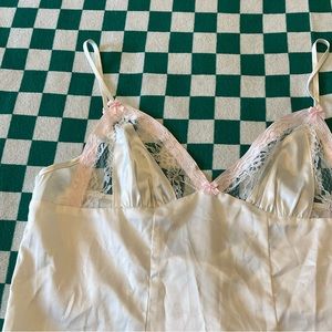 Vintage Betsey Johnson Y2K Lingerie Slip Dress